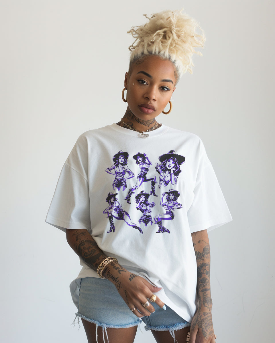 Cowgirl Pin-up Tee