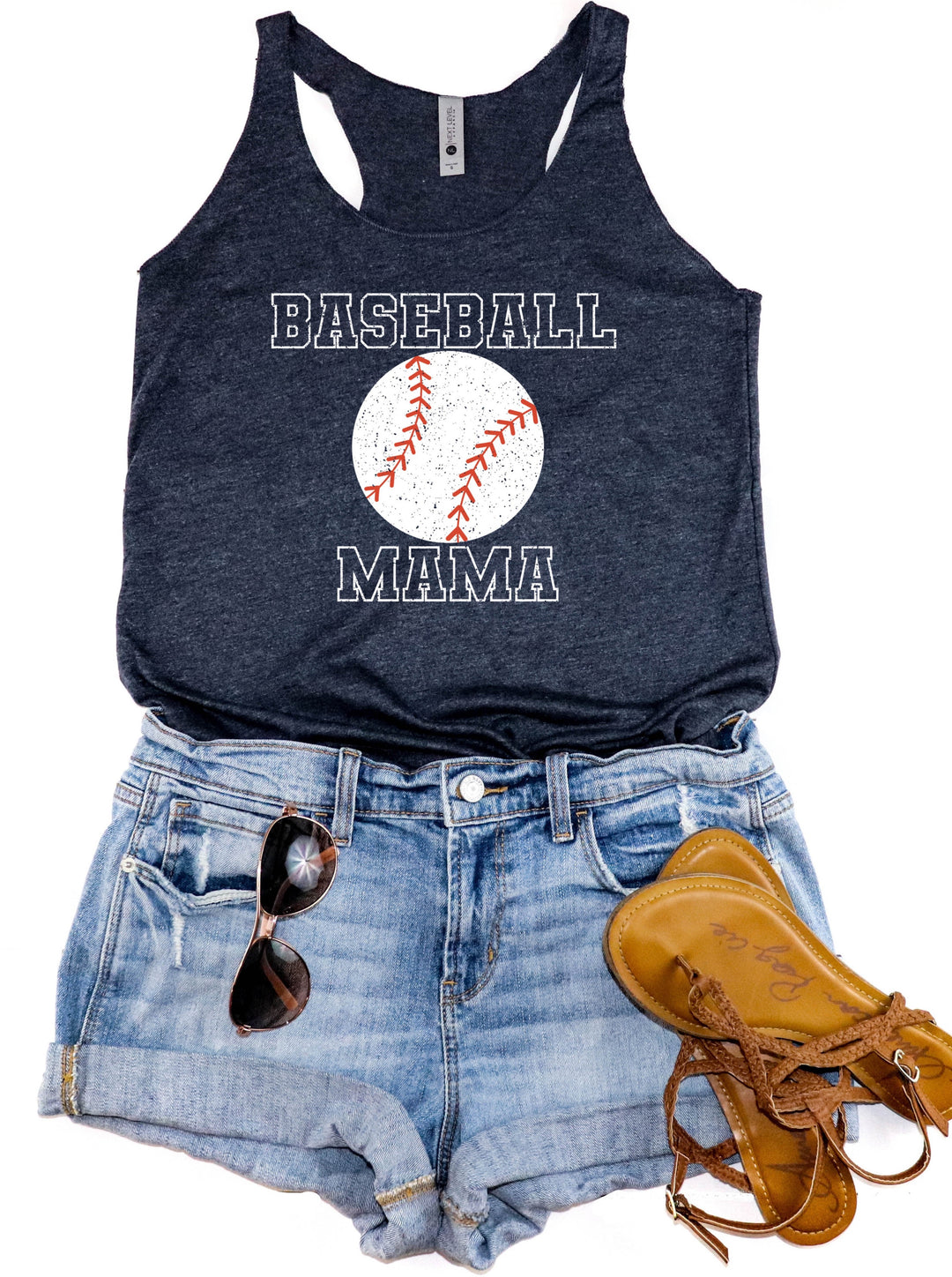 Baseball Mama Tank