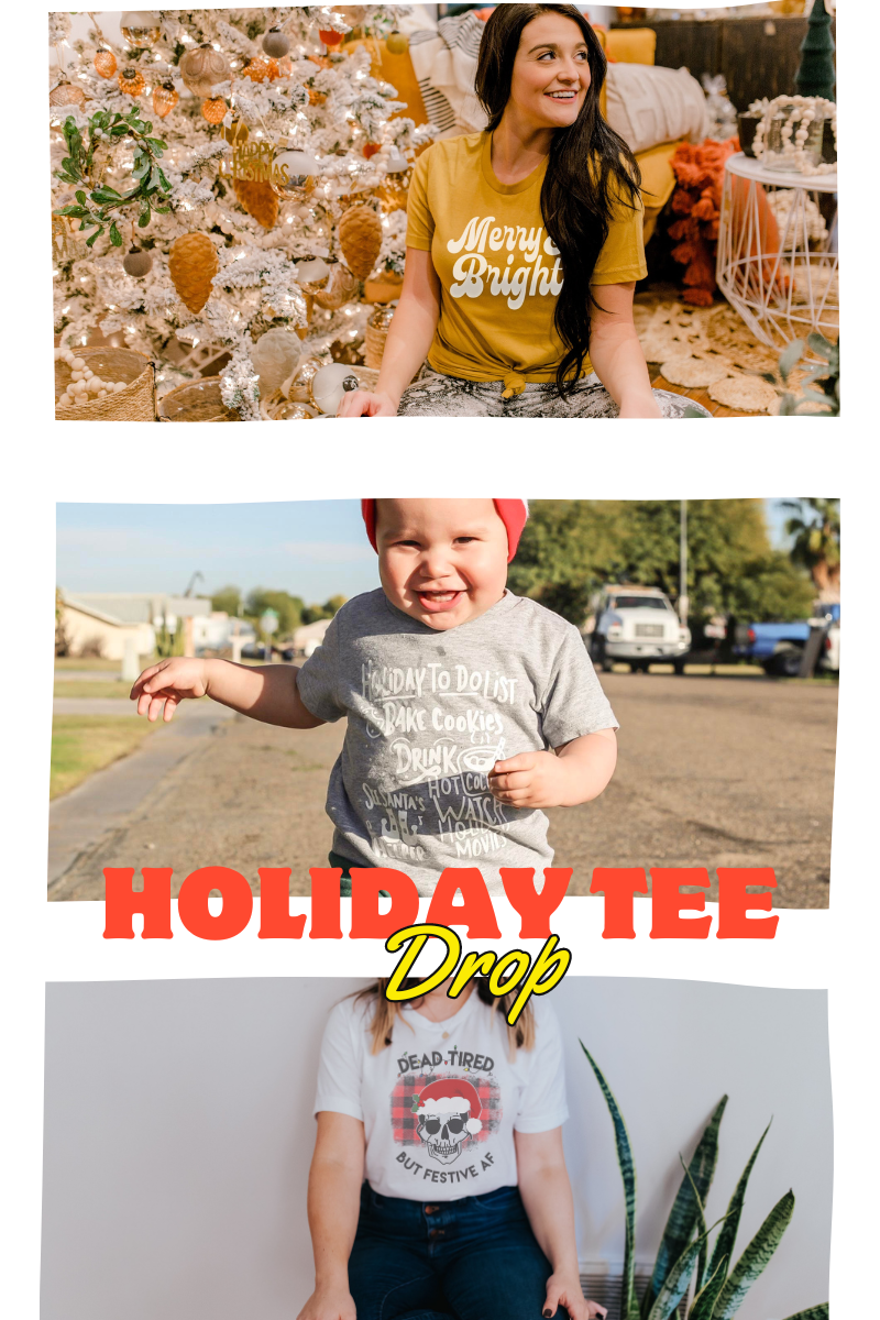 Get Ready to Rock Around the Christmas Tee: Mattie and Mase's Festive Fashion Extravaganza!