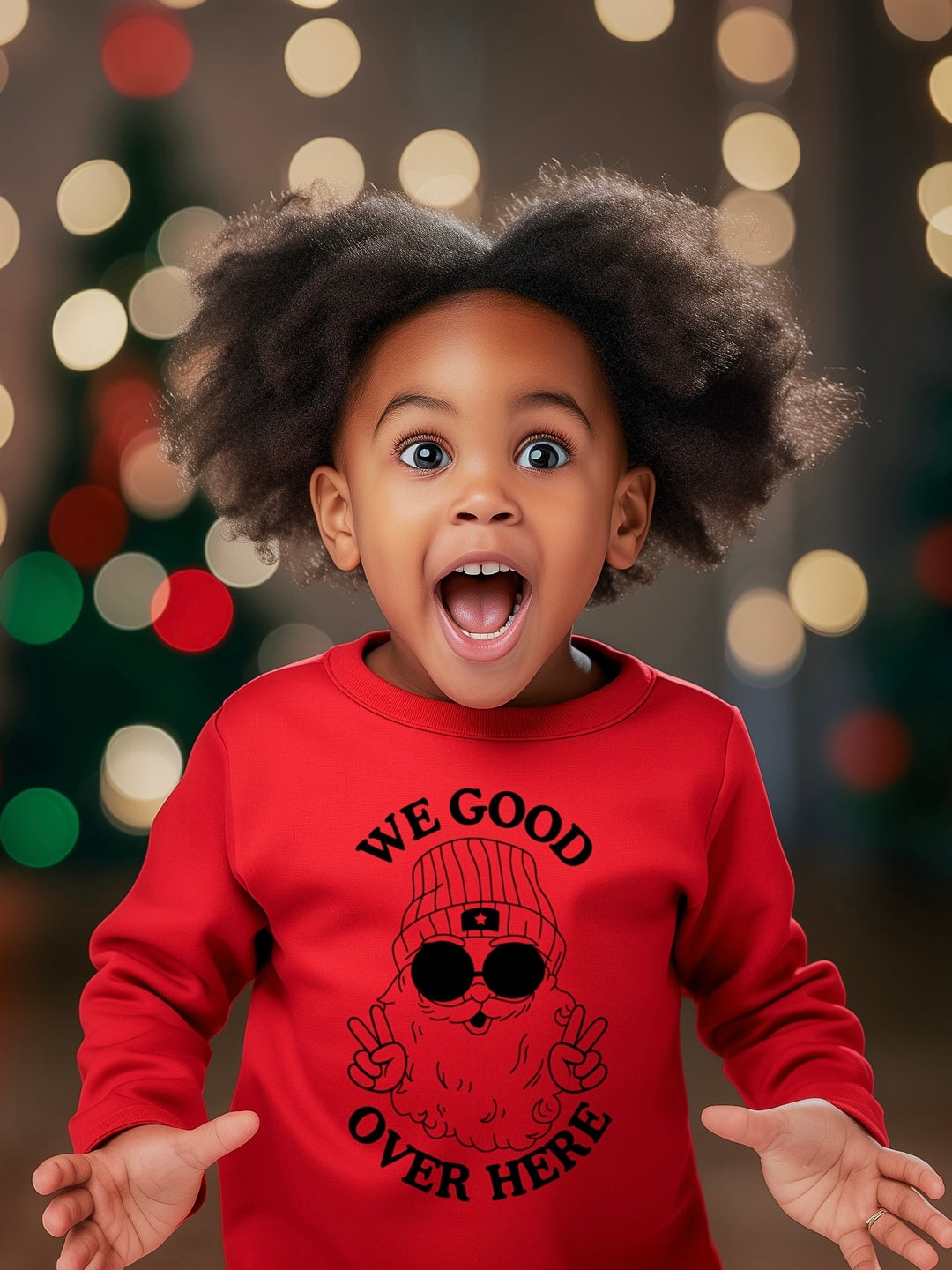 We Good Santa Sweatshirt