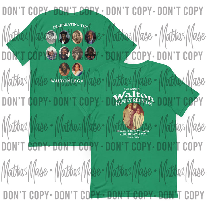 2026 Walton Reunion Unisex Shirt- Adult