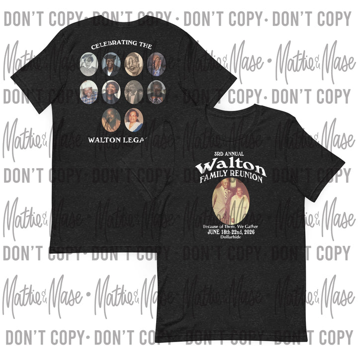 2026 Walton Reunion Unisex Shirt- Adult