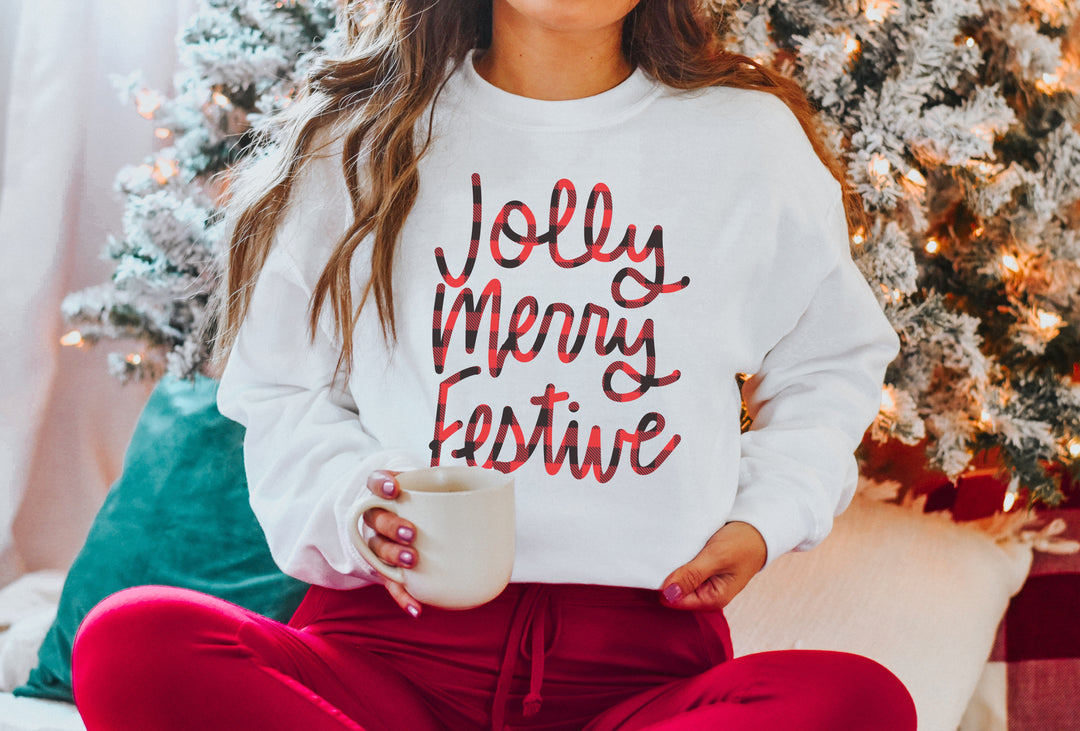 Jolly Merry Festive Sweatshirt