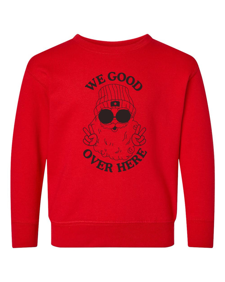 We Good Santa Sweatshirt