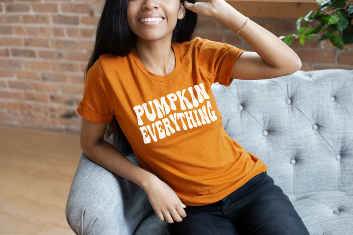 Retro Pumpkin Everything Unisex Tee