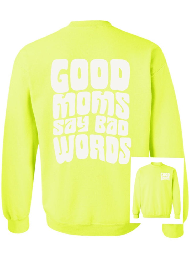 Good Moms Say Bad Words™️ Retro Sweatshirt