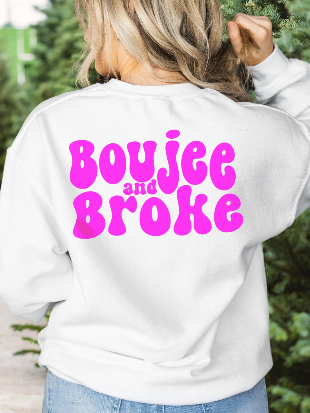 Broke and Boujee Unisex Pullover