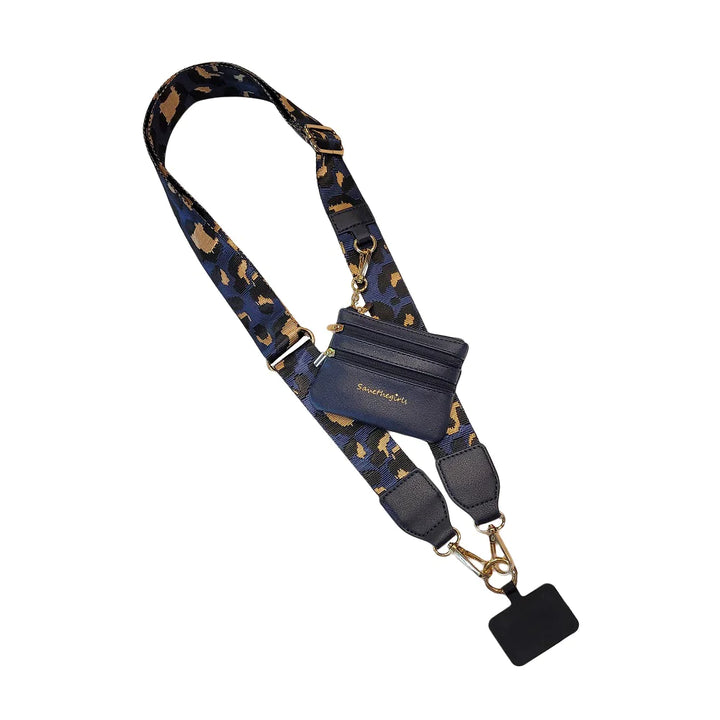 PREORDER: Clip & Go Strap With Pouch Leopard Collection In Assorted Colors