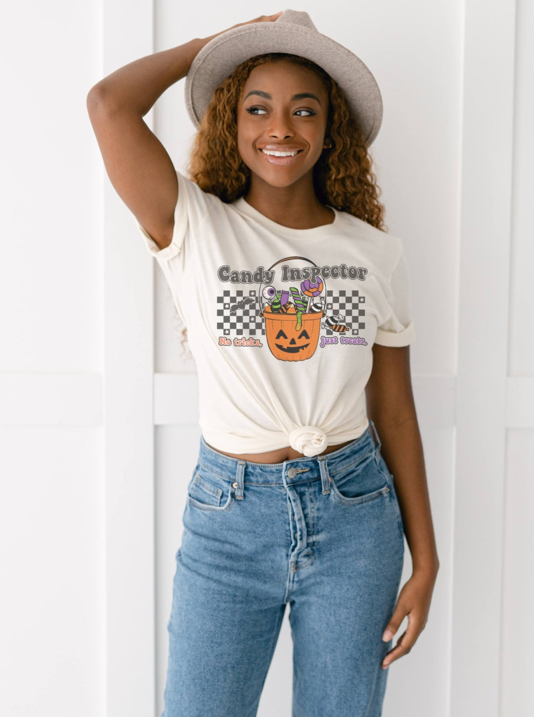 Halloween Candy Inspector Unisex Tee