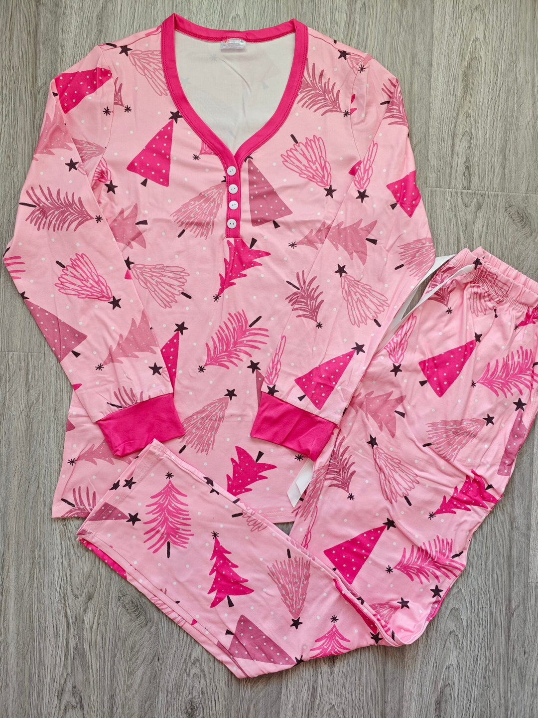 PREORDER: Long Sleeve Holiday Pajamas In Assorted Prints