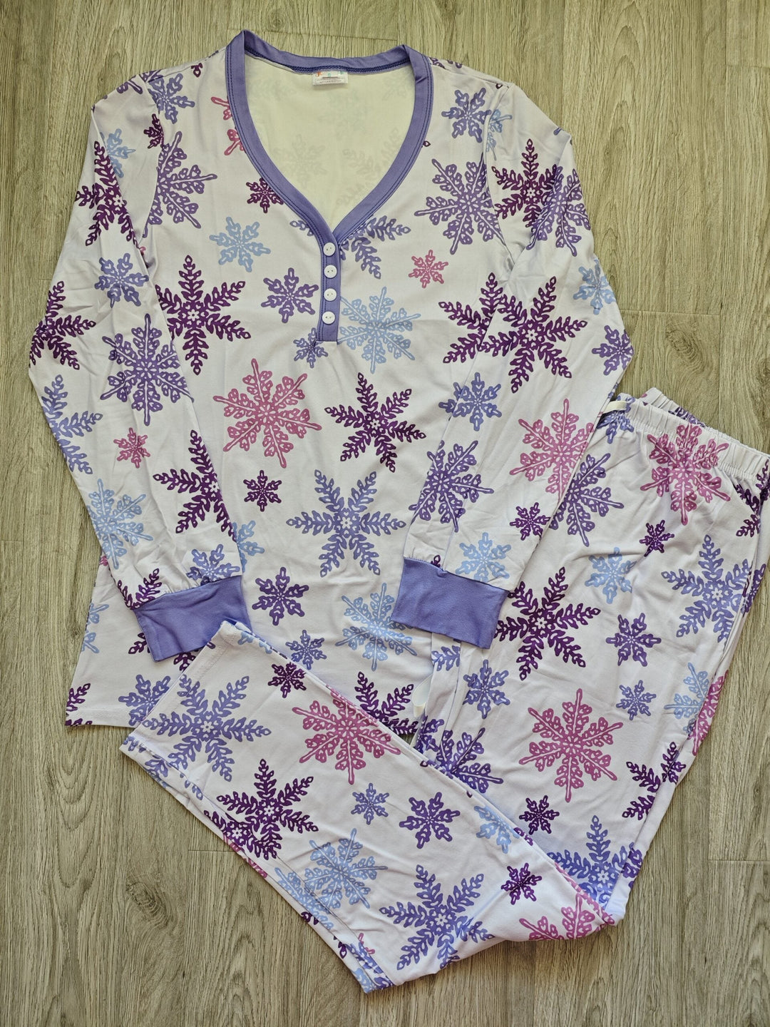 PREORDER: Long Sleeve Holiday Pajamas In Assorted Prints