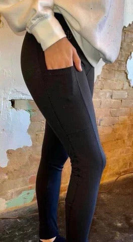 PREORDER: Compression Leggings with Side Pockets