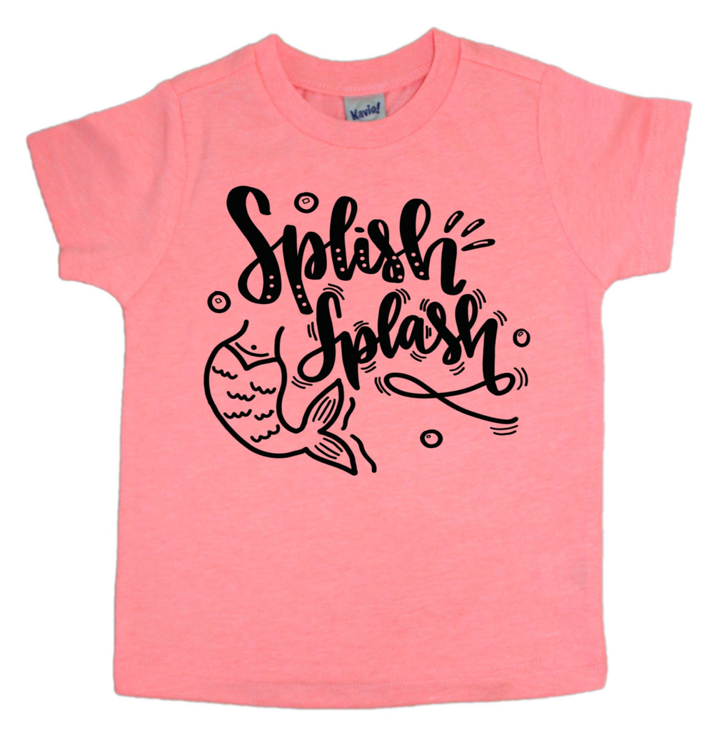 Splish Splash Mermaid Tee - Mattie and Mase