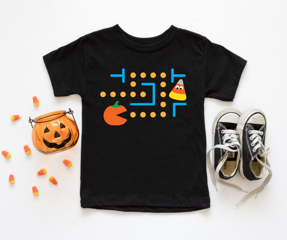 PREORDER: Candy Corn Muncher Graphic Tee in Youth Sizing