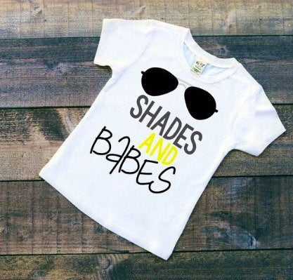 Shades and Babes Shirt - Mattie and Mase