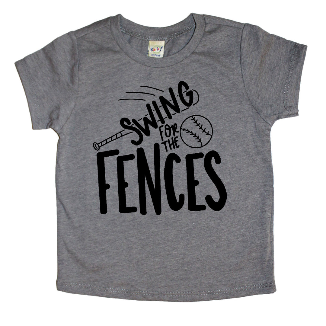Swing for the Fences Kids Tee