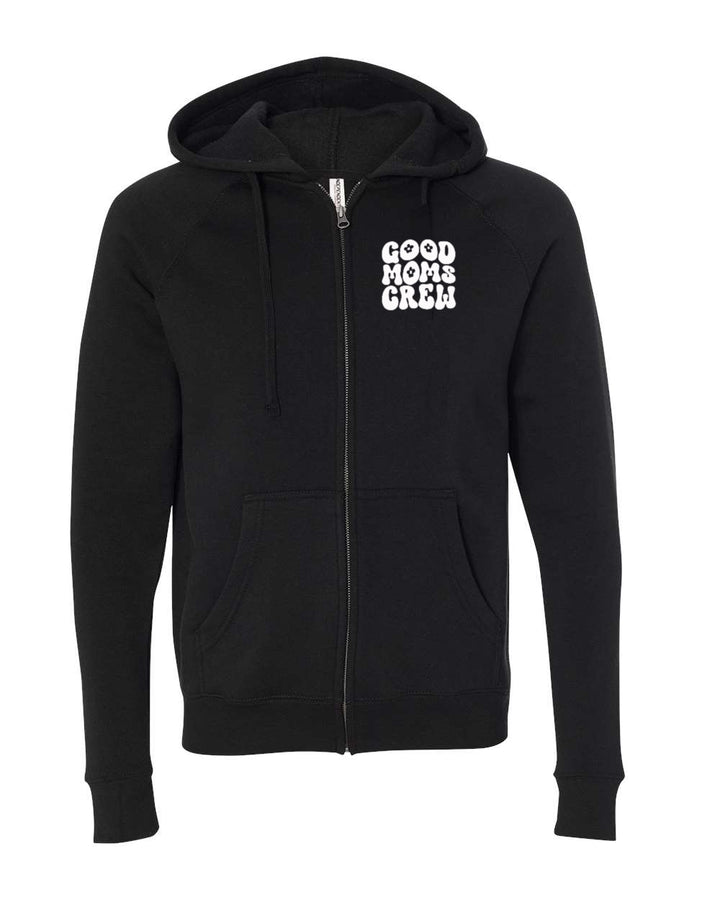 Good Moms Crew Unisex Zippered Hoodie