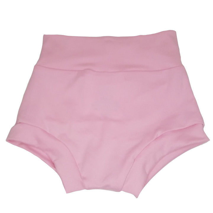 High waisted soft pink bummie made from soft material