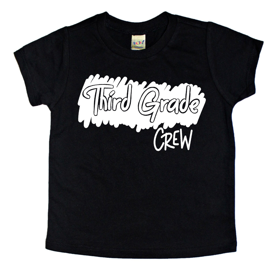 Third Grade Crew Kids Tee