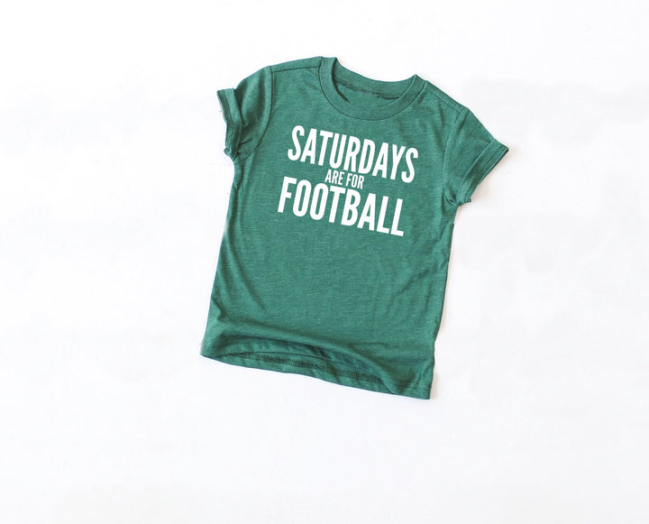 Saturdays Are For Football Youth Tee - Mattie and Mase