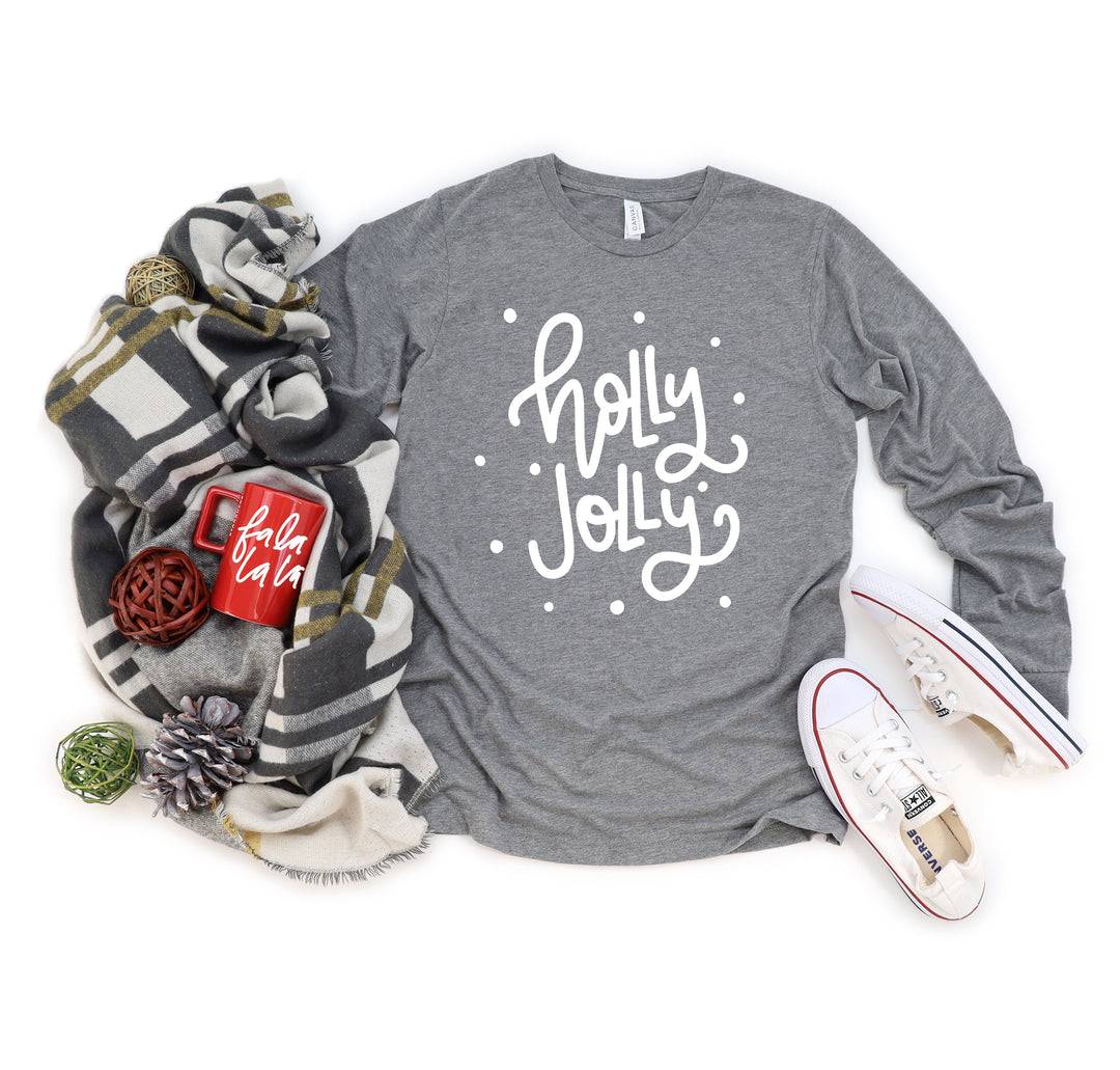 Holly Jolly Unisex Long Sleeve Shirt