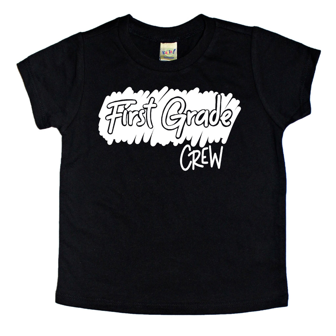 First Grade Crew Kids Tee