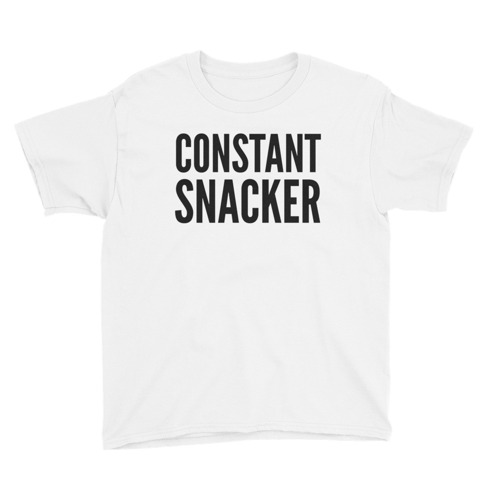 Constant Snacker Youth Short Sleeve T-Shirt - Mattie and Mase