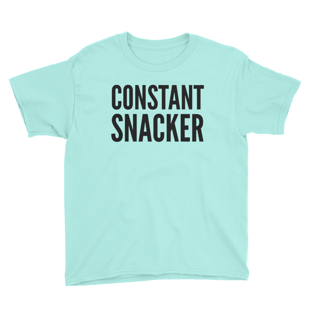 Constant Snacker Youth Short Sleeve T-Shirt - Mattie and Mase